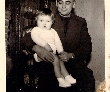 mon grand-père maternel et moi