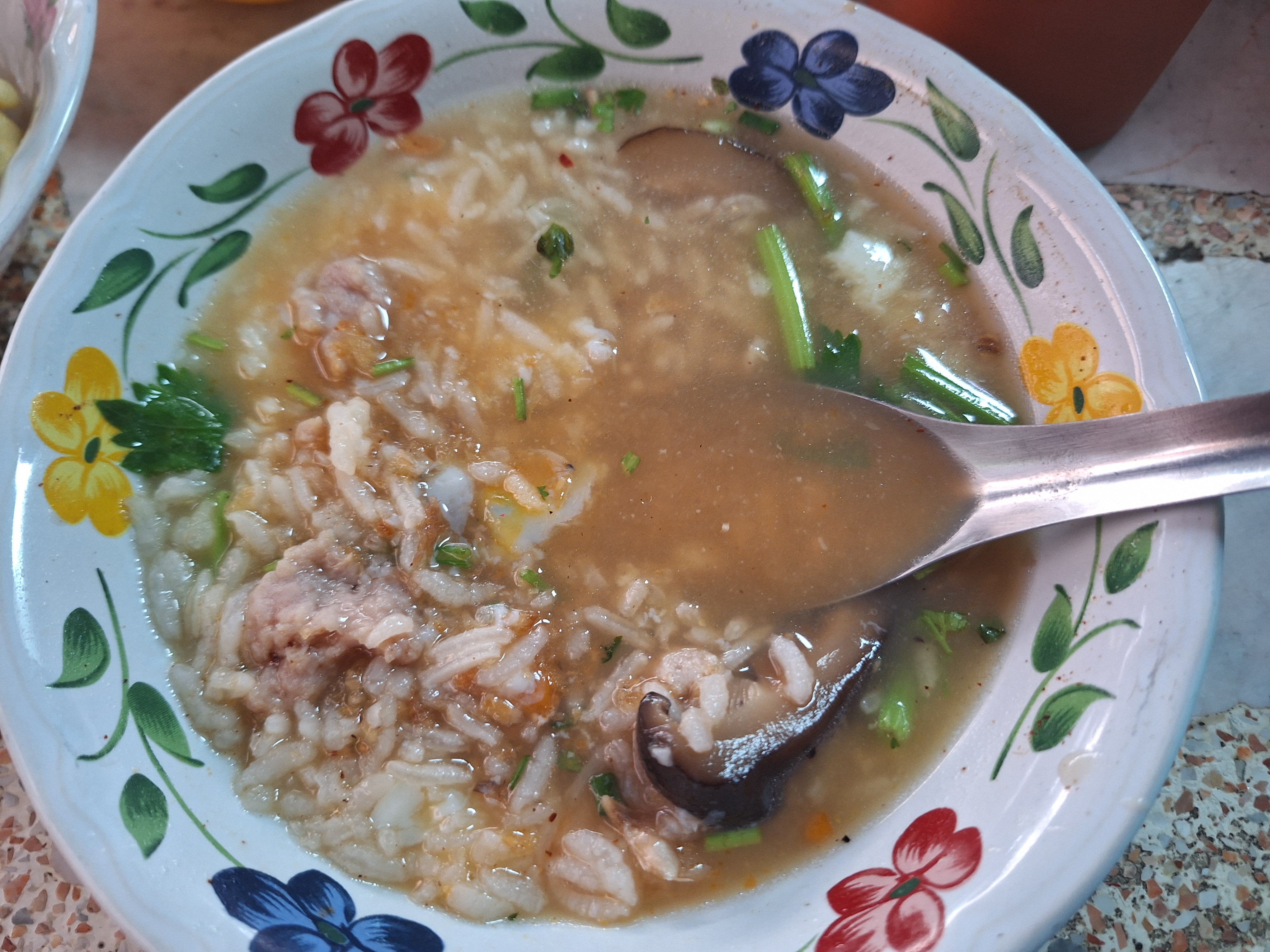 Thai Congee boulettes de porc